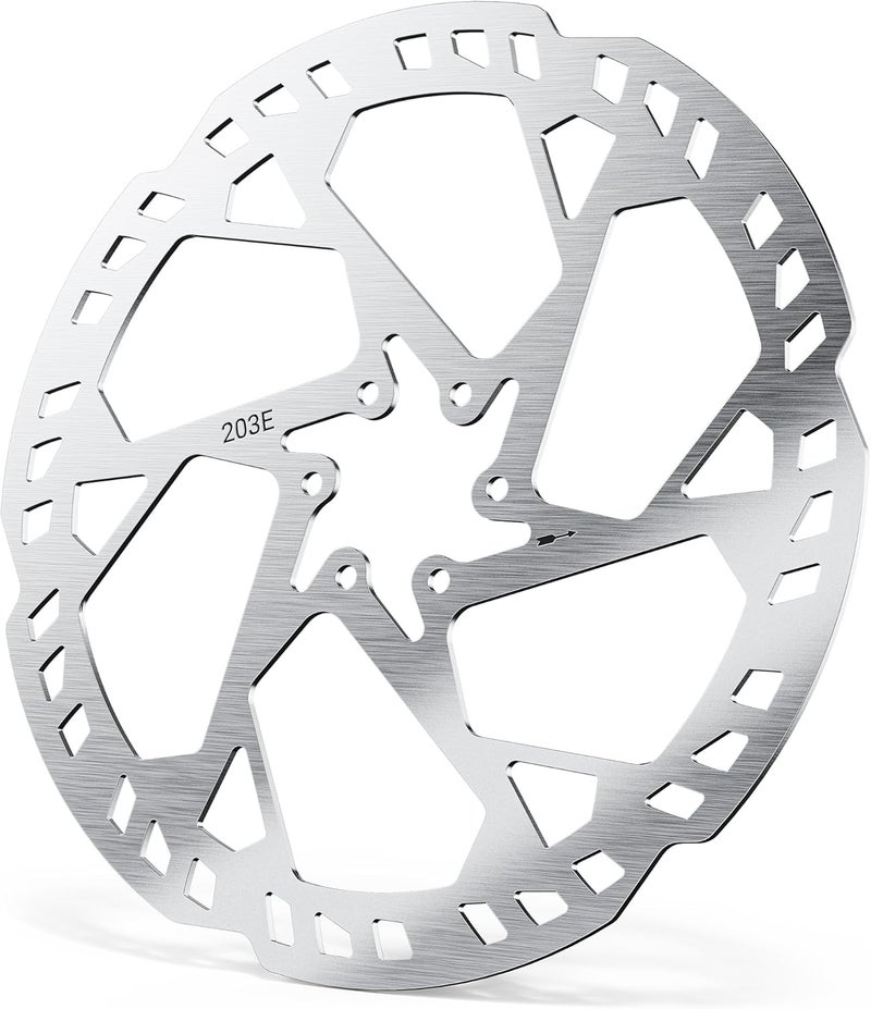 DriveXpwr Heavy Duty 203MM Thickened Front Brake Disc Rotor, Stainless Steel Motorcycle Brake Rotor for Talaria Sting Offroad TL3000, TL50, TL4000, TL45, X3 MX TL2500, Surron LBX, Segway X260/X160 - Image 1